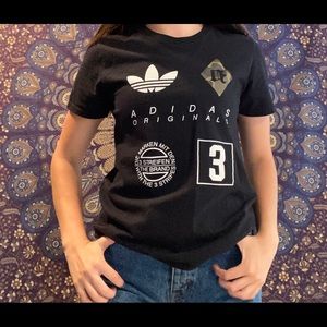 Adidas black T-shirt